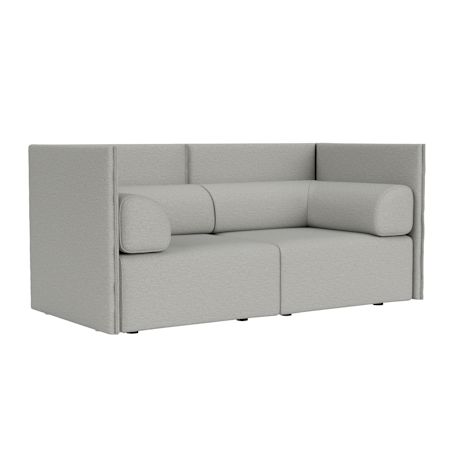 Palo Block 2-seater Sofa Medium Back with Armrests, Amdal 130 (UK)