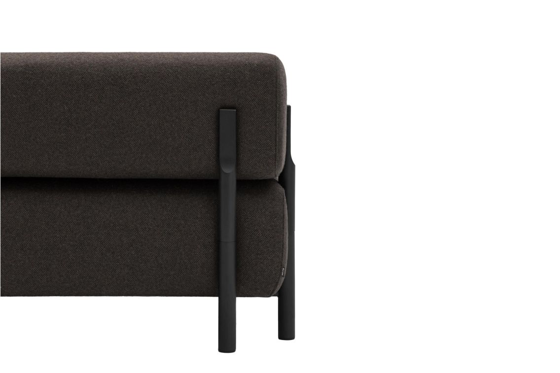 Palo 2-seater Sofa Chaise Left, Brown-Black (UK), Art. no. 20772 (image 5)