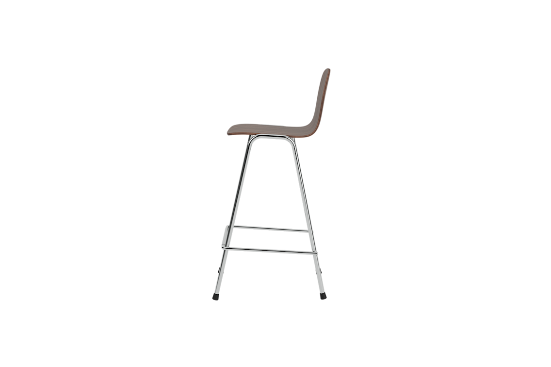 Touchwood Counter Chair, Walnut / Chrome, Art. no. 31639 (image 3)