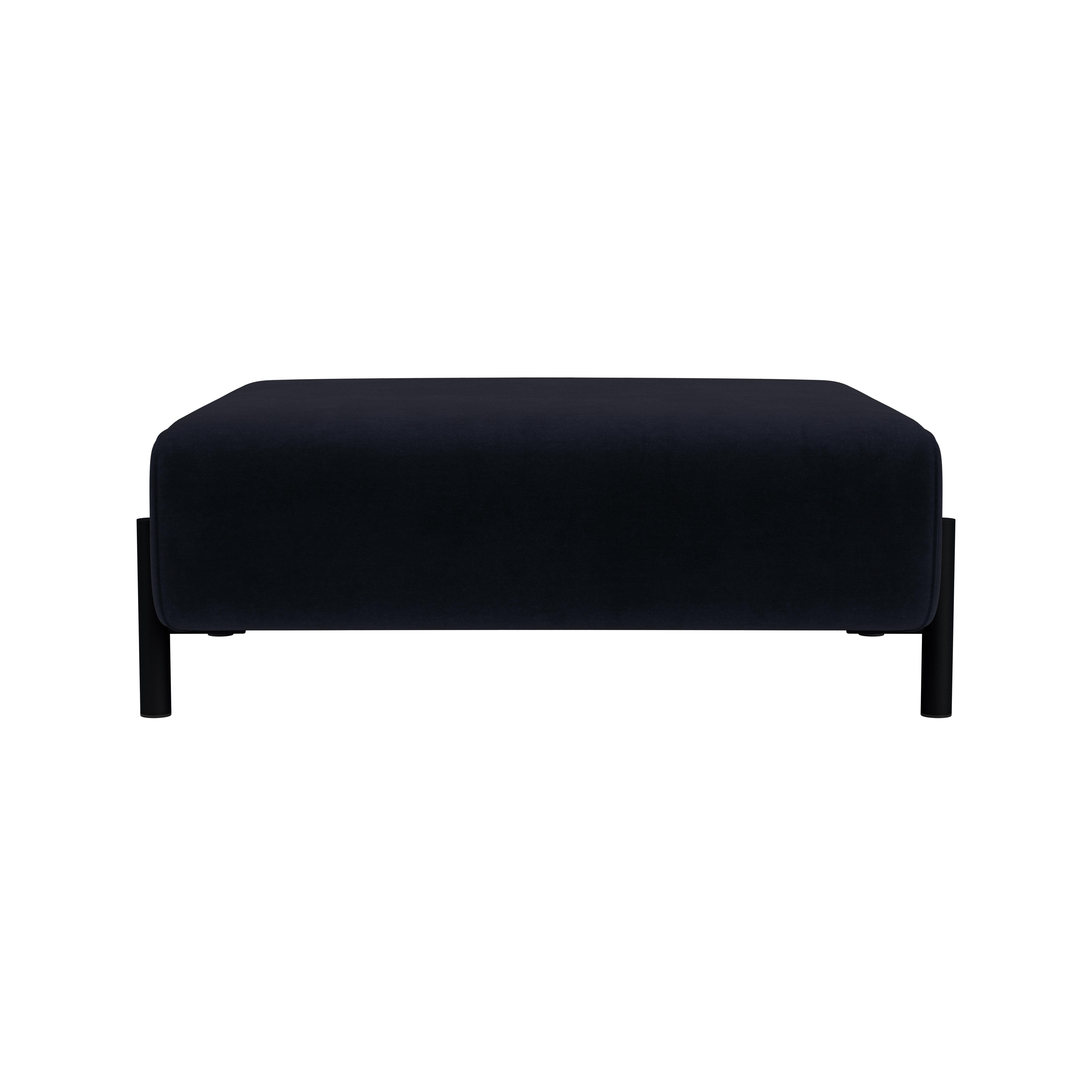 Palo Ottoman, Velluto Coex VL30/Black, Art. no. 31880 (image 3)
