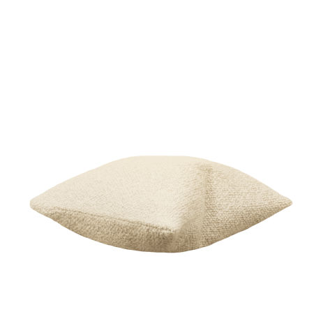 Chunky Bouclé Cushion Medium, Eggshell