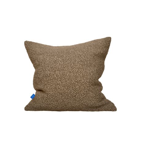 Chunky Bouclé Cushion Medium, Sawdust