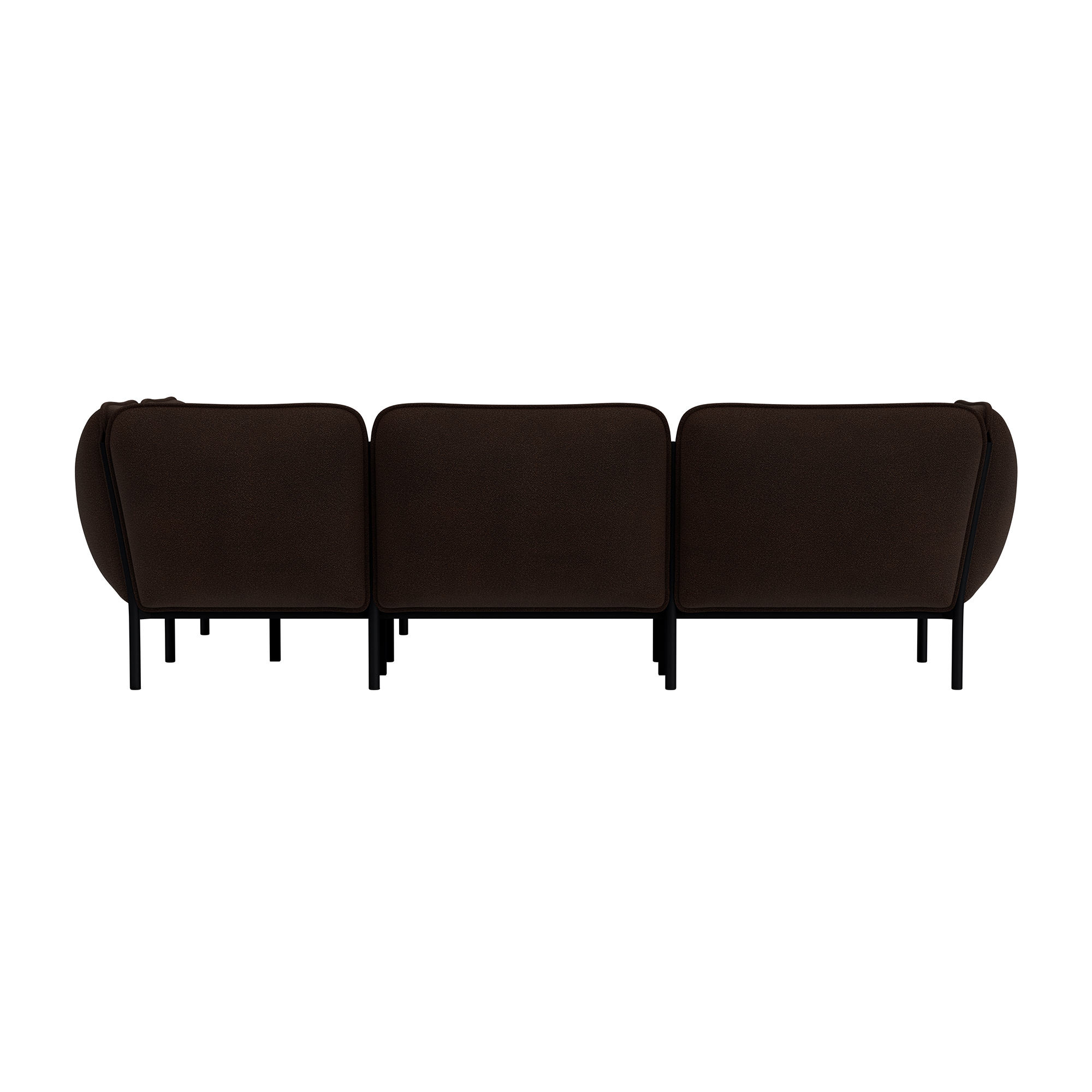 Kumo Corner Sofa Right with Armrest, Sera Rosewood, Art. no. 95670 (image 5)