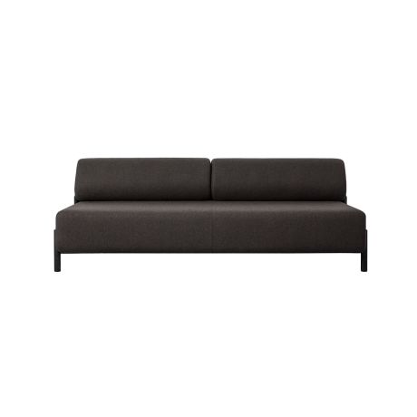 Palo 2-seater Sofa, Brown-Black