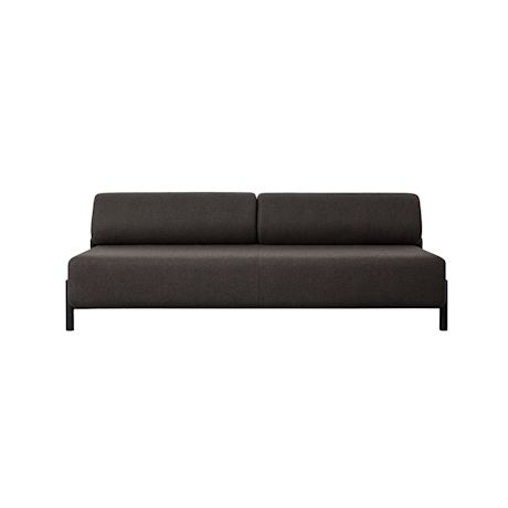 Palo 2-seater Sofa, Brown-Black (UK)