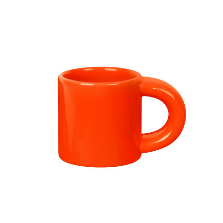 Bronto Espresso Cup (Set of 4), Orange
