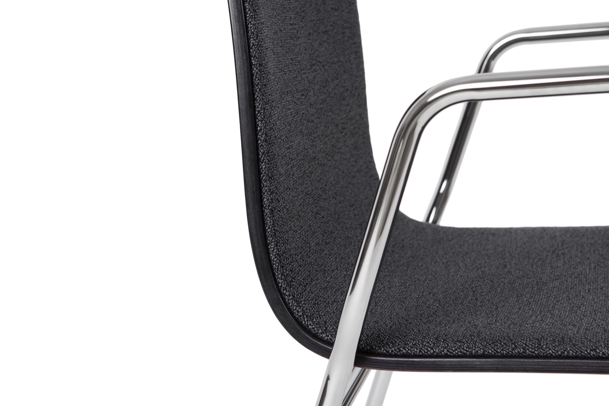 Touchwood Armchair, Graphite / Chrome, Art. no. 20138 (image 6)