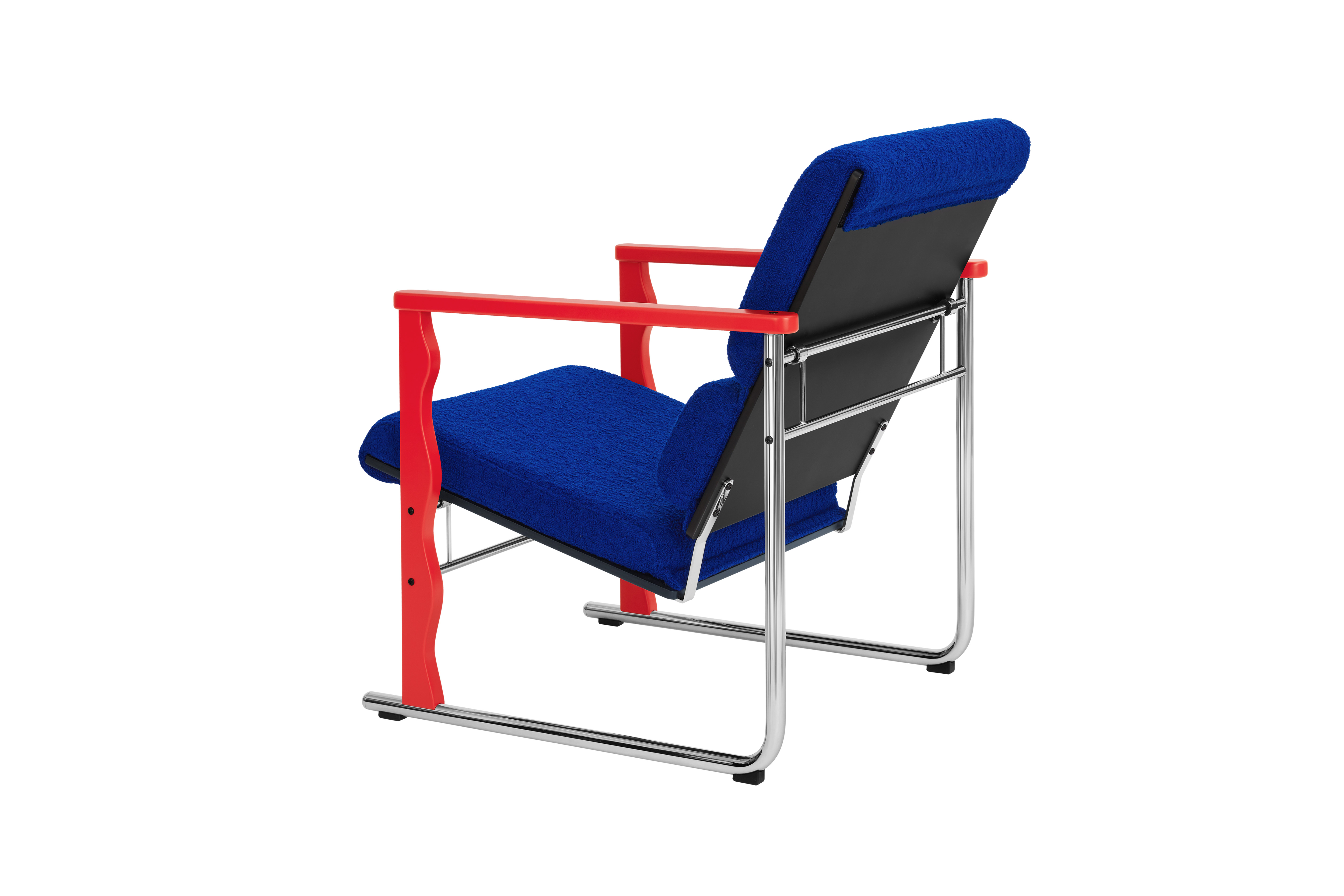 Experiment Lounge Chair, 503 / Red / Ultramarine, Art. no. 30952 (image 4)