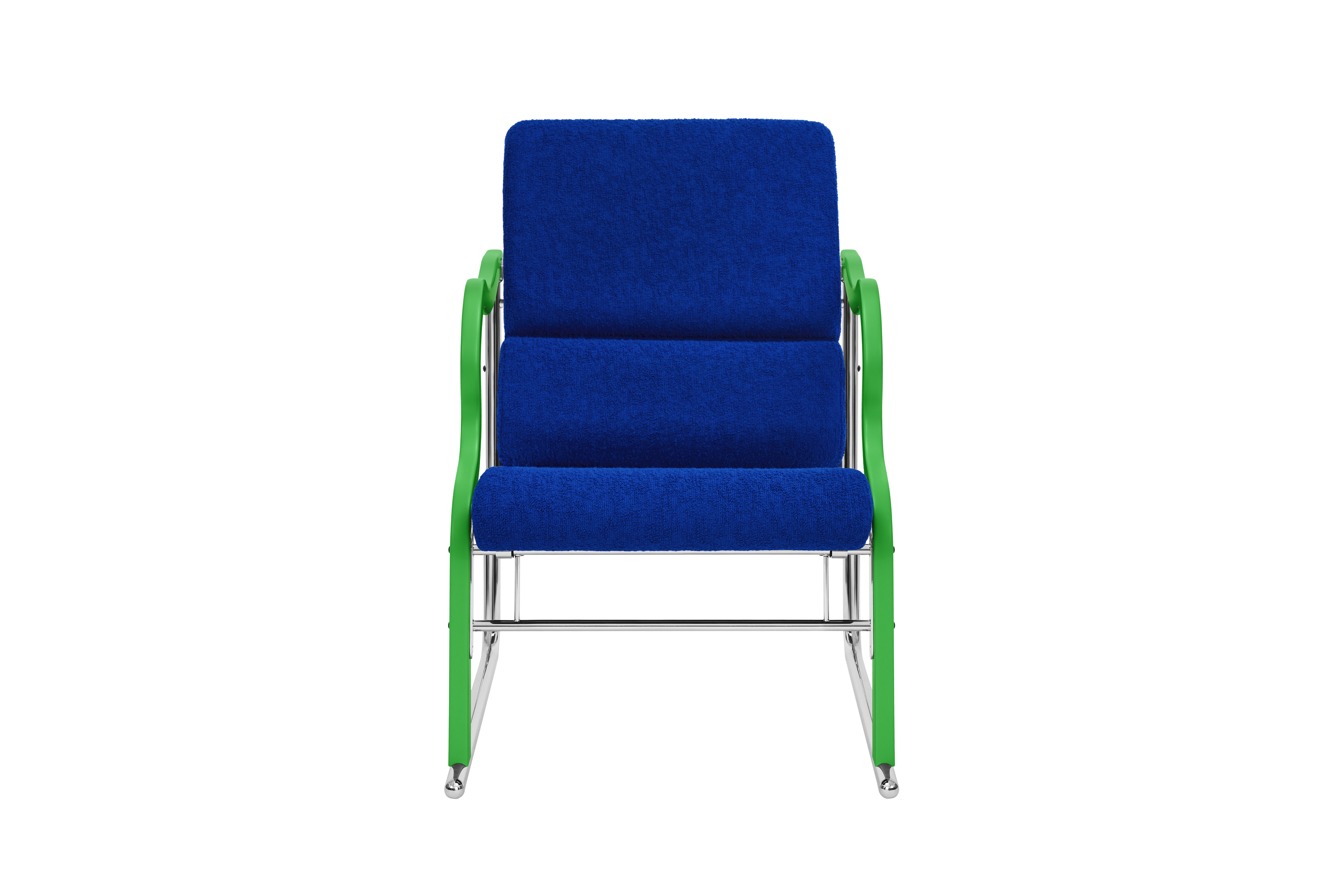 Experiment Lounge Chair, 501 / Green / Ultramarine, Art. no. 30940 (image 2)