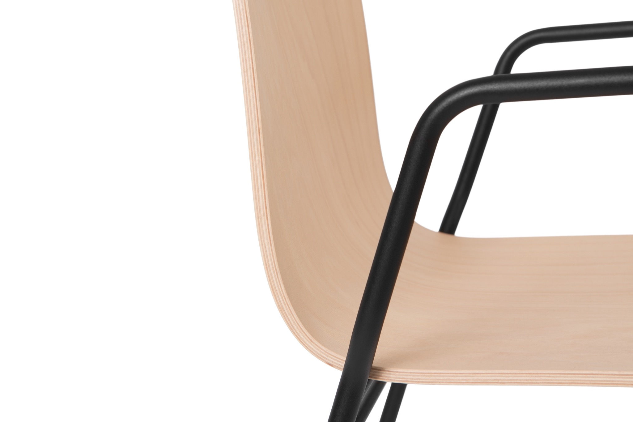 Touchwood Armchair, Beech / Black, Art. no. 20134 (image 6)