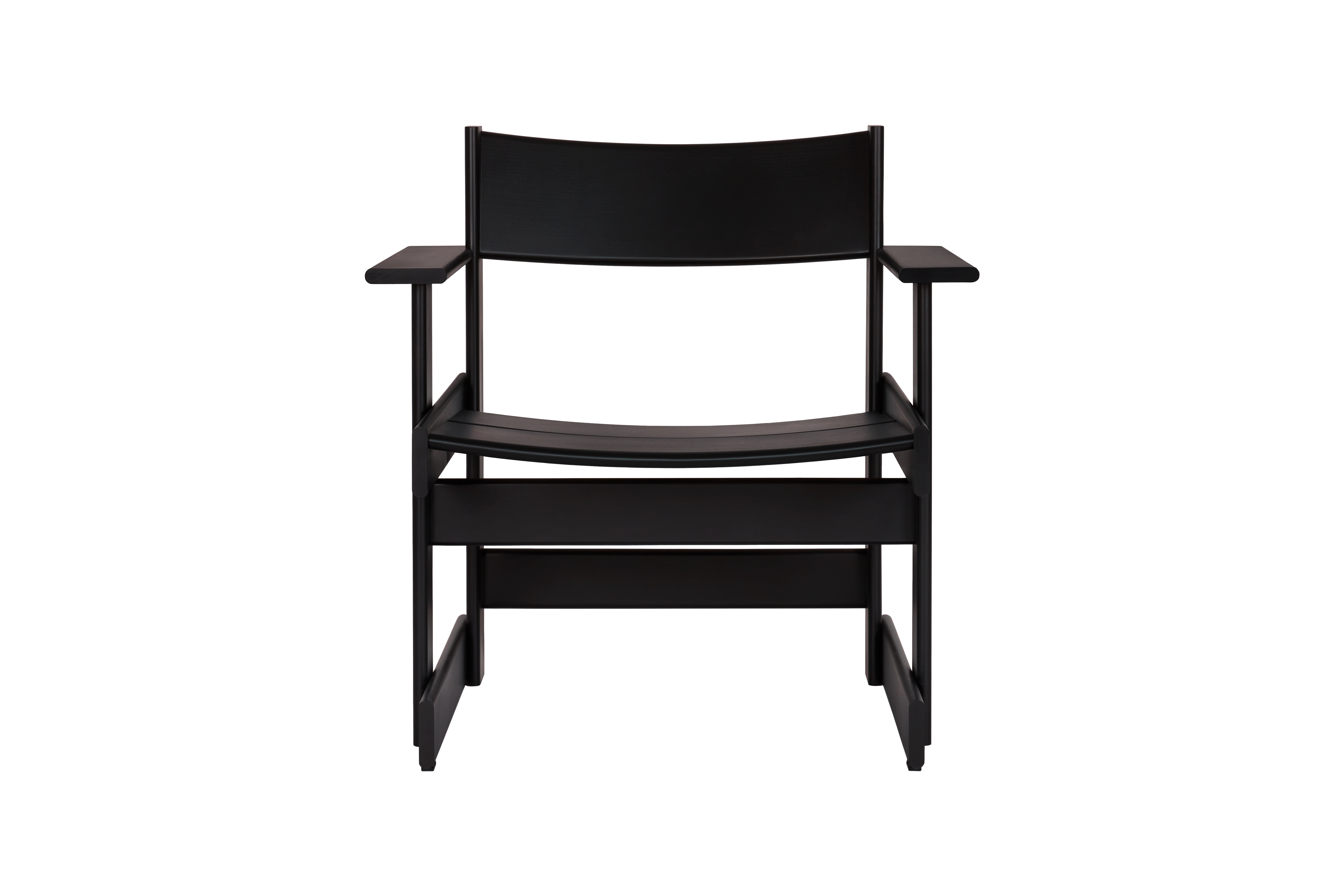 Bullnose Lounge Chair, Black, Art. no. 31305 (image 2)