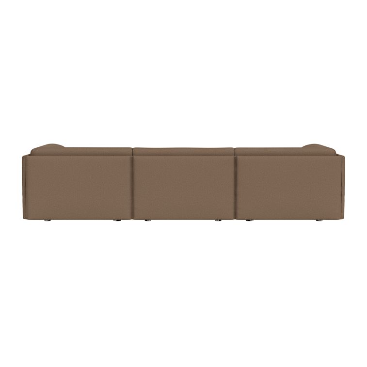 Palo Block 3-seater Sofa Low Back with Armrests, Autumn 361, Art. no. 95076 (image 5)