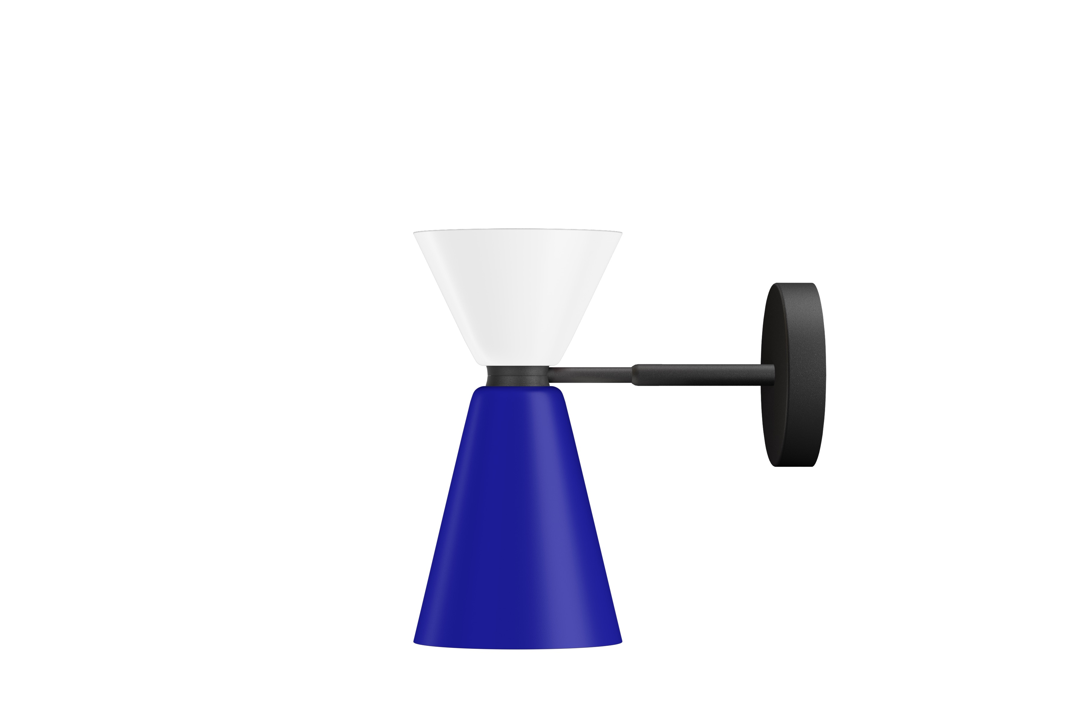 Alphabeta Wall Light, White / Blue, Art. no. 20382 (image 1)