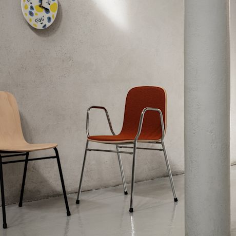 Touchwood Armchair, Canyon / Chrome