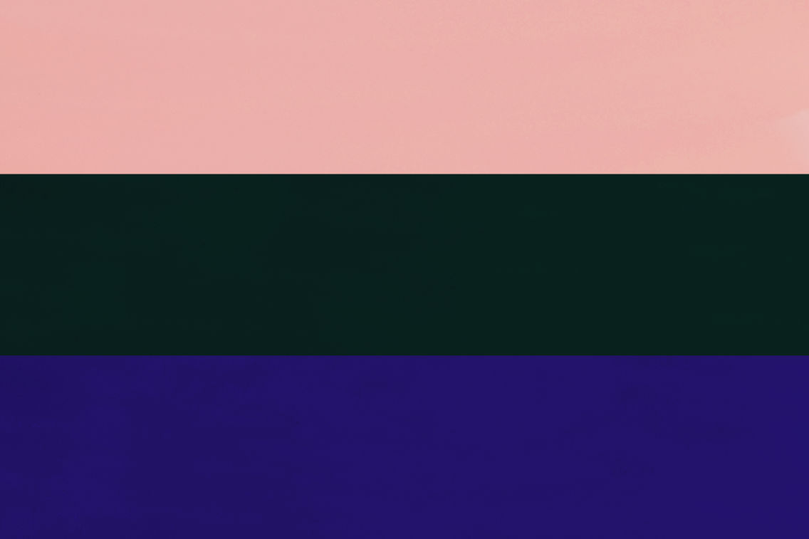 Pesa Candle Holder Medium, Pink / Black Green / Night Blue, Art. no. 31025 (image 3)