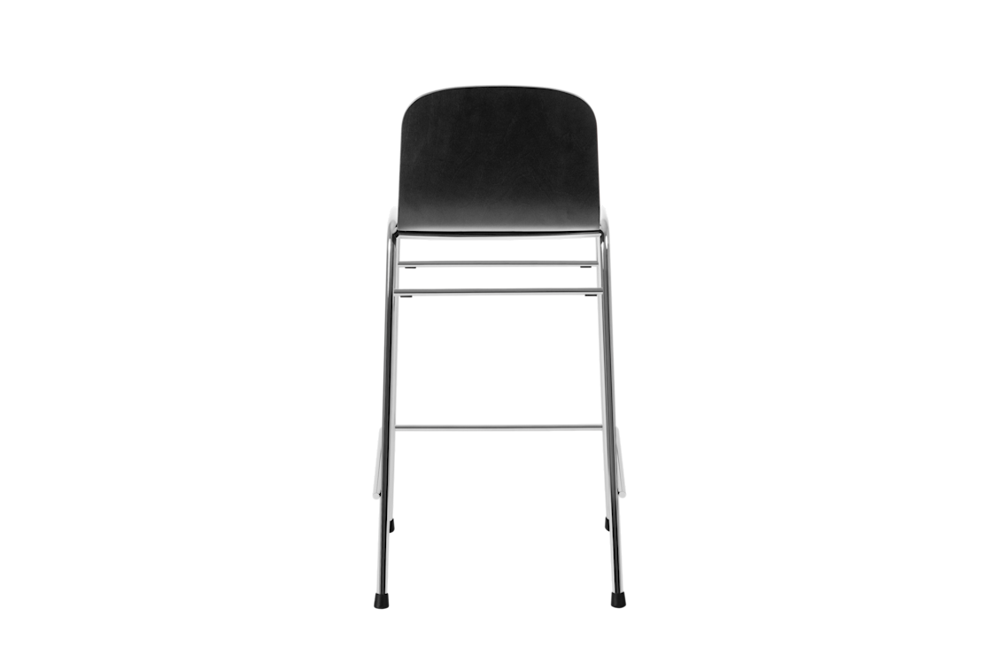 Touchwood Counter Chair, Black / Chrome, Art. no. 20185 (image 4)