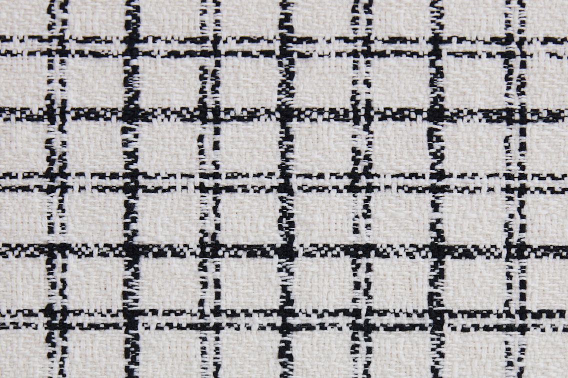 Hunk Lounge Chair With Armrests, Checkered Black / White, Art. no. 31541 (image 6)