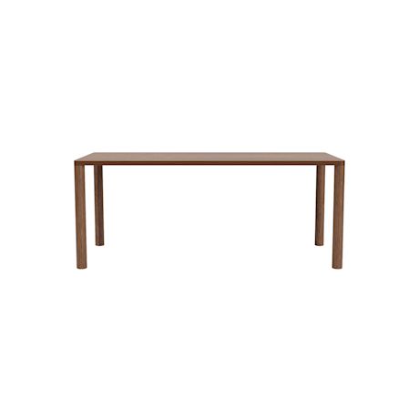 Log Table 180 cm / 71 in, Walnut