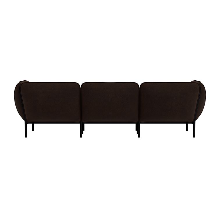 Kumo 3-seater Sofa with Armrests, Sera Rosewood, Art. no. 95478 (image 5)