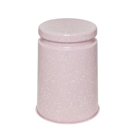 Last Stool, Lilac / Ivory Splatter