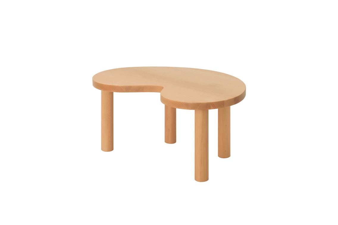 Worm Coffee Table Small, Beech/Beech, Art. no. 31384 (image 1)