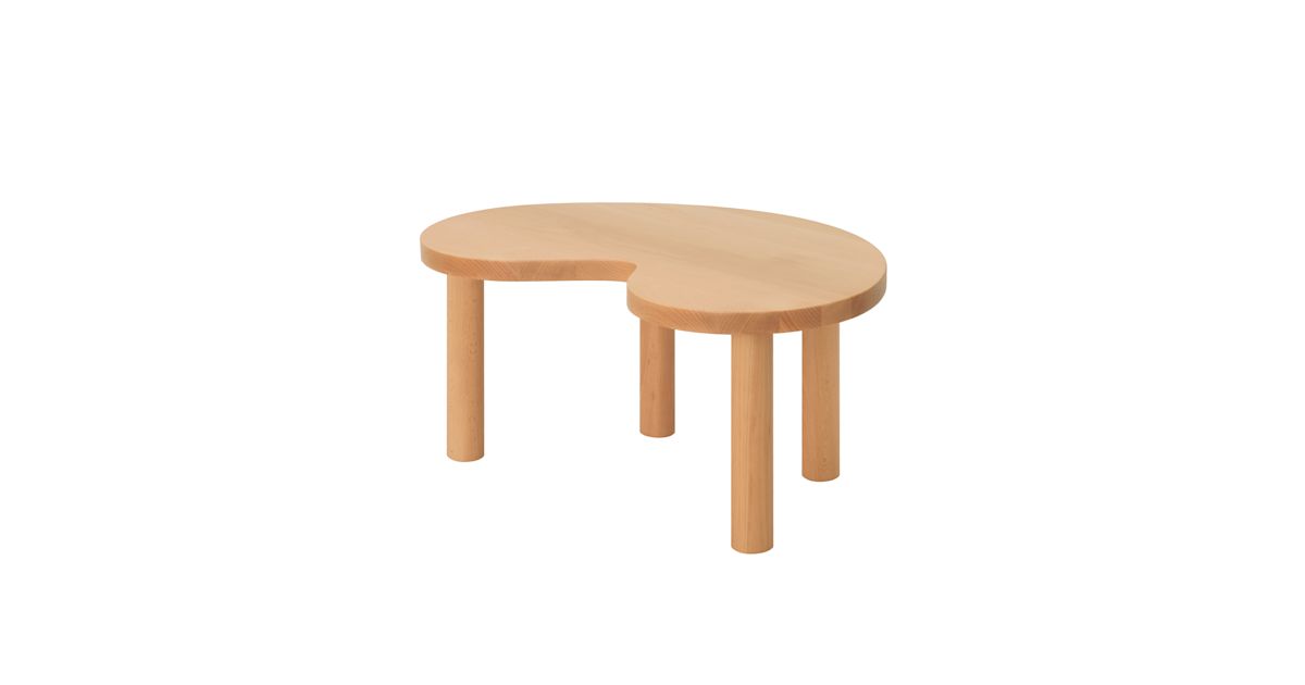 Table Worm Worm Coffee Table Small, Beech/Beech — Hem