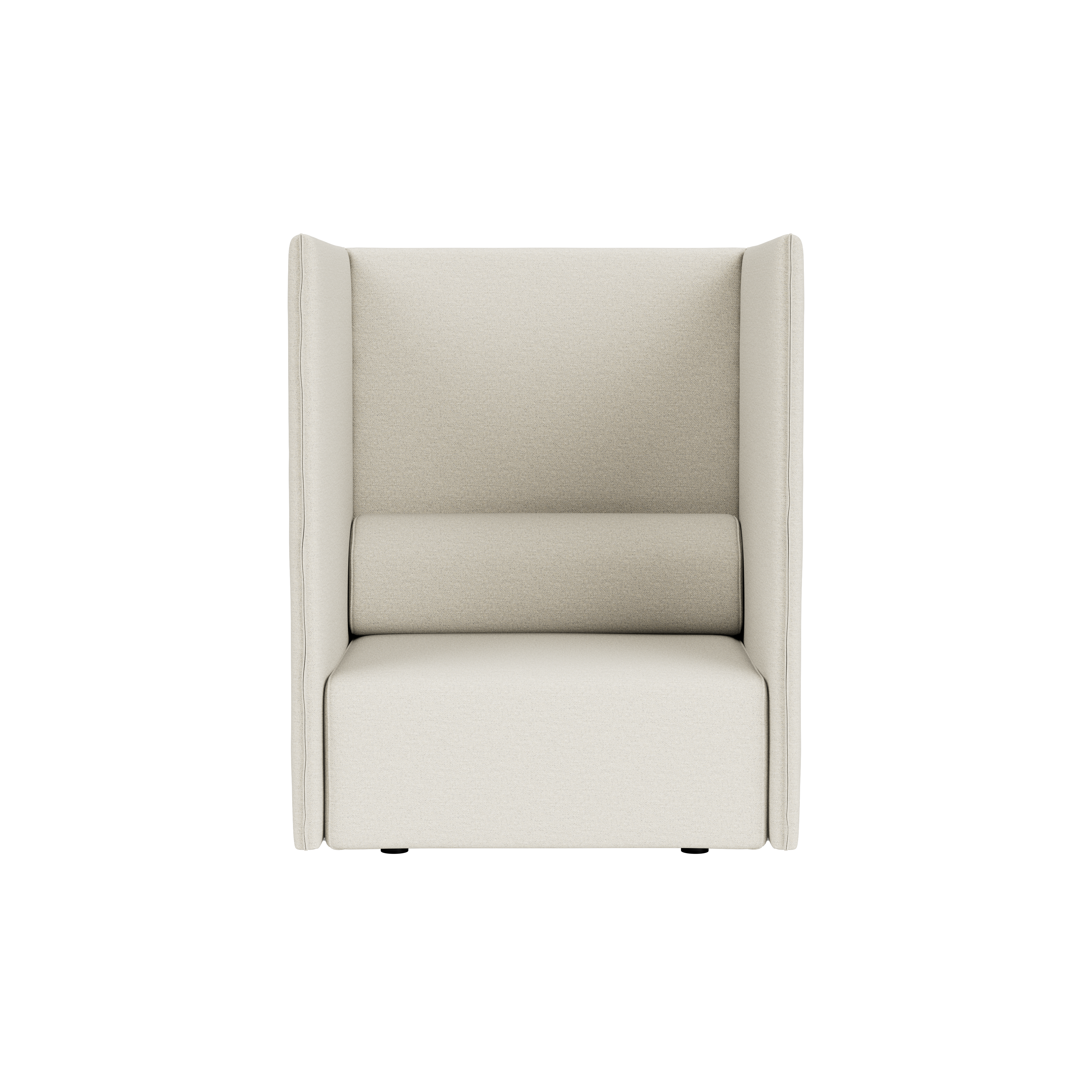 Palo Block Single-seater High Back, Amdal 110, Art. no. 95161 (image 2)
