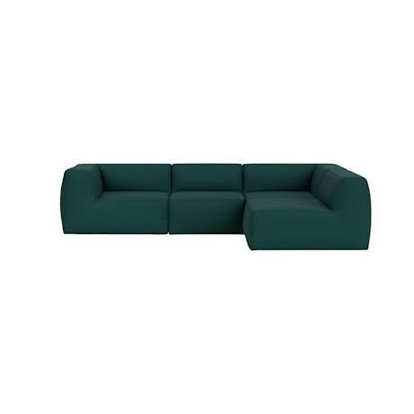 Great 3-seater Sofa Narrow Corner Right, Autumn 0971