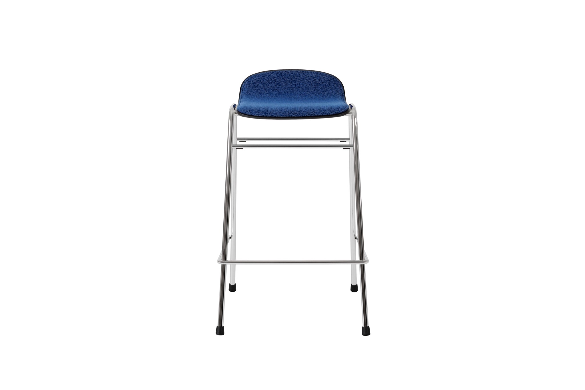 Touchwood Counter Stool, Cobalt / Chrome (UK), Art. no. 20877 (image 2)