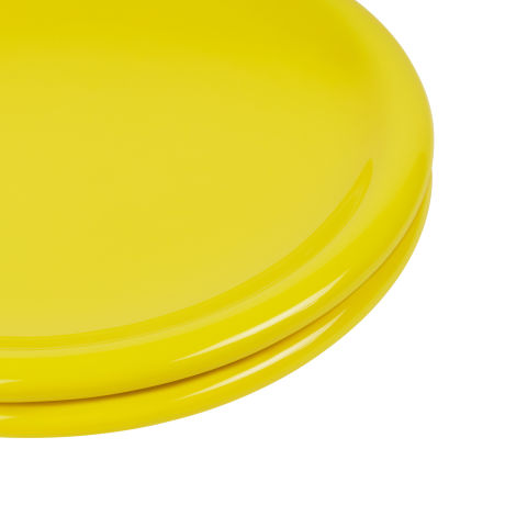 Bronto Plate (Set of 2), Yellow