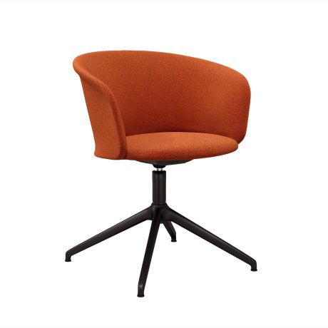 Kendo Swivel Chair 4-star Return, Canyon / Black (UK)