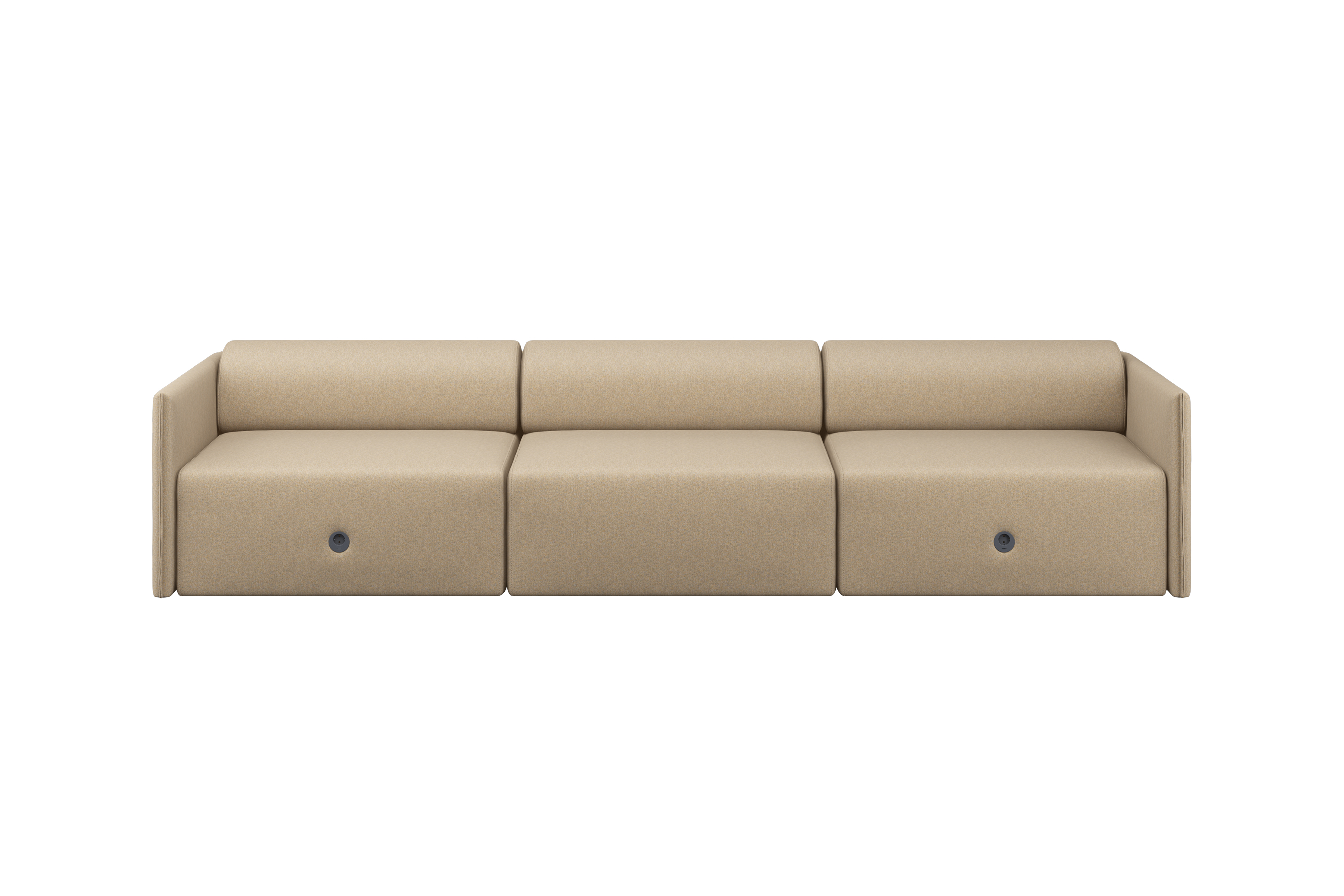 Palo Block 3-seater Sofa Low Back, Beige (UK), Art. no. 20753 (image 4)
