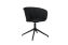 Kendo Swivel Chair 4-star Return, Black Leather / Black (UK), Art. no. 20521 (image 1)