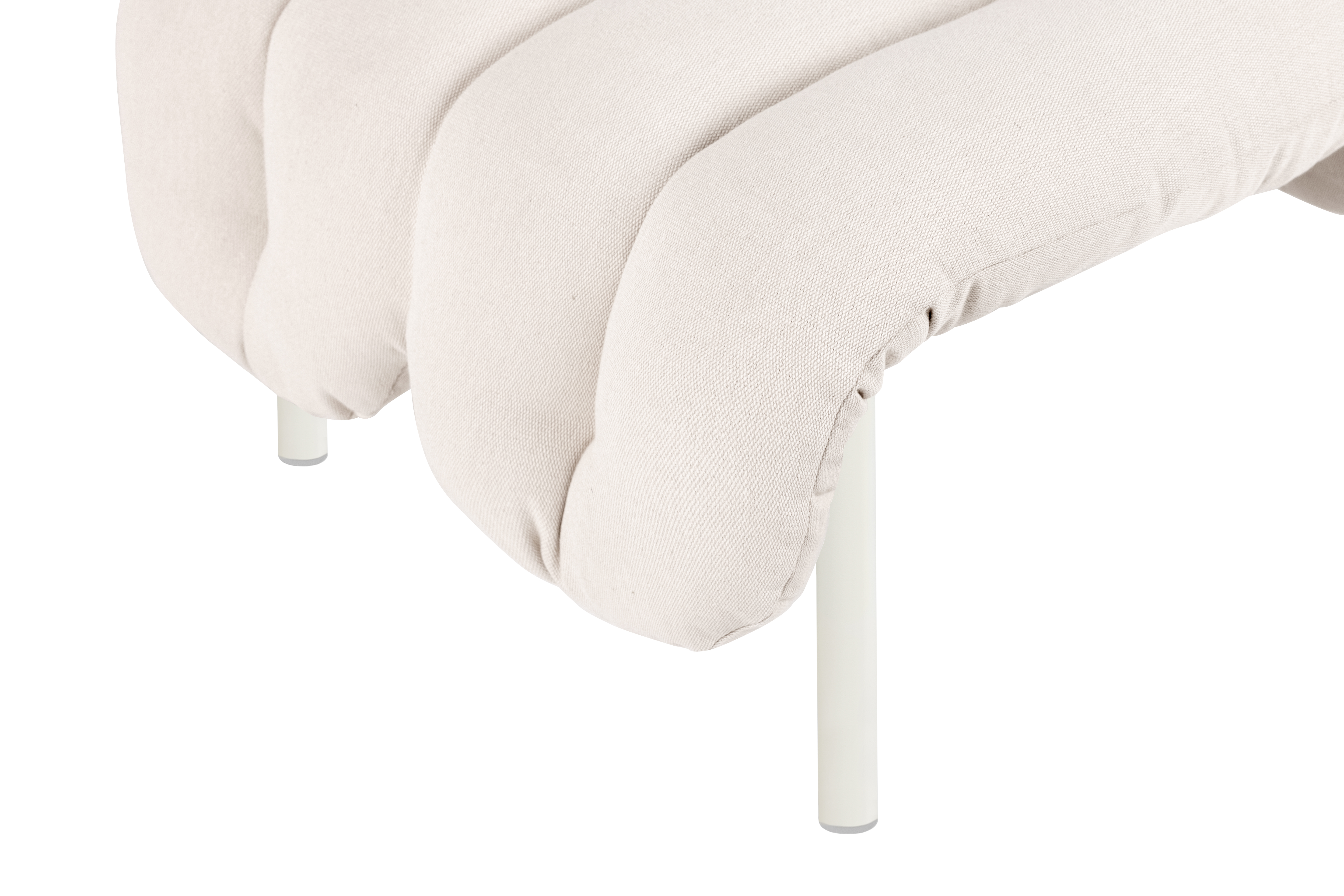 Puffy Lounge Chair + Ottoman, Natural / Cream, Art. no. 20313 (image 2)