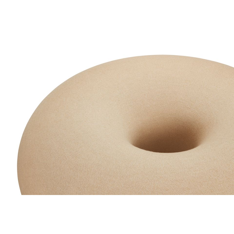 Boa Pouf, Oatmeal — Hem