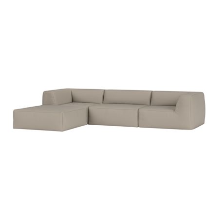 Great 3-seater Sofa Chaise Left, Autumn 0331