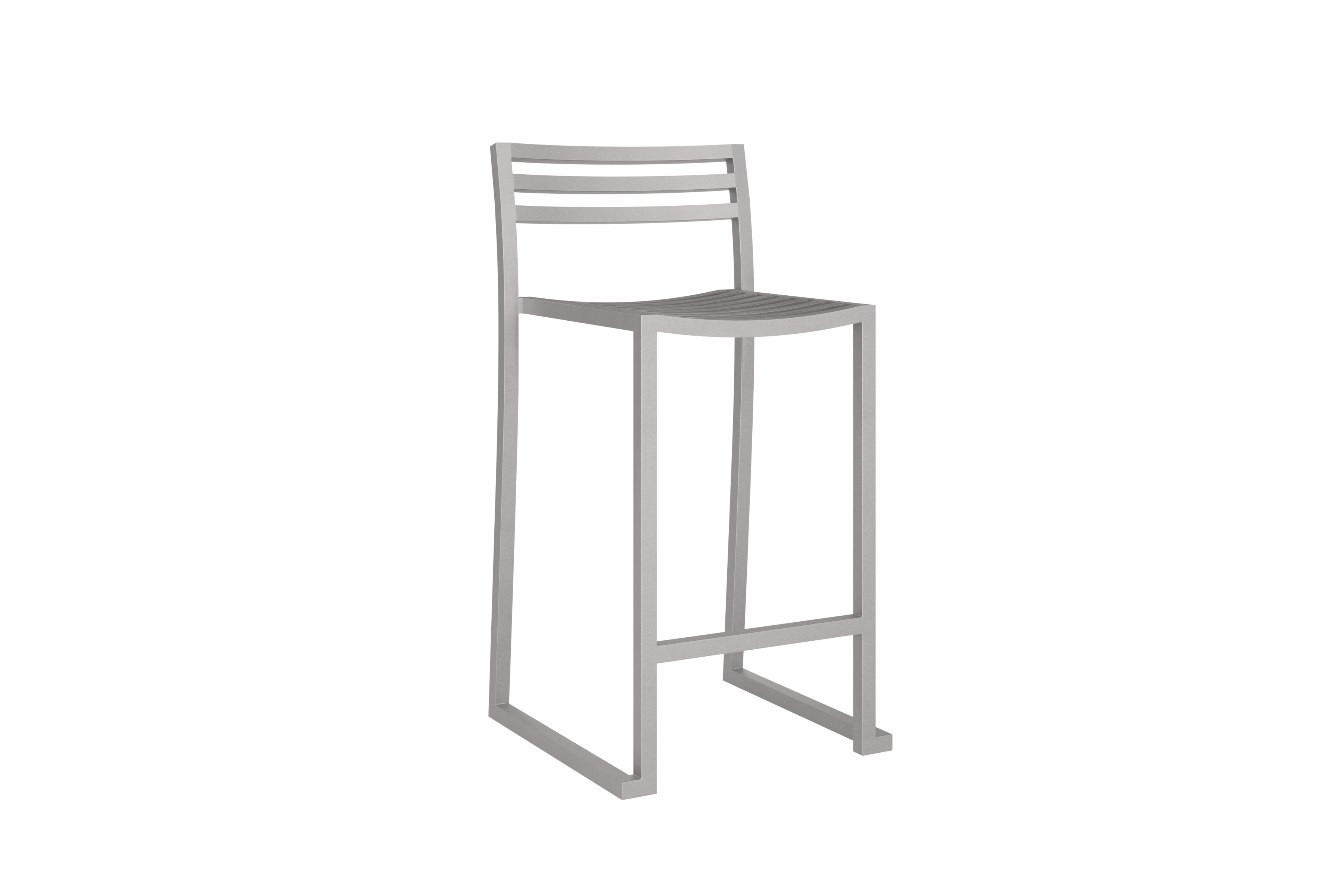 Chop Counter Chair, Sandblasted Stainless Steel, Art. no. 31310 (image 1)