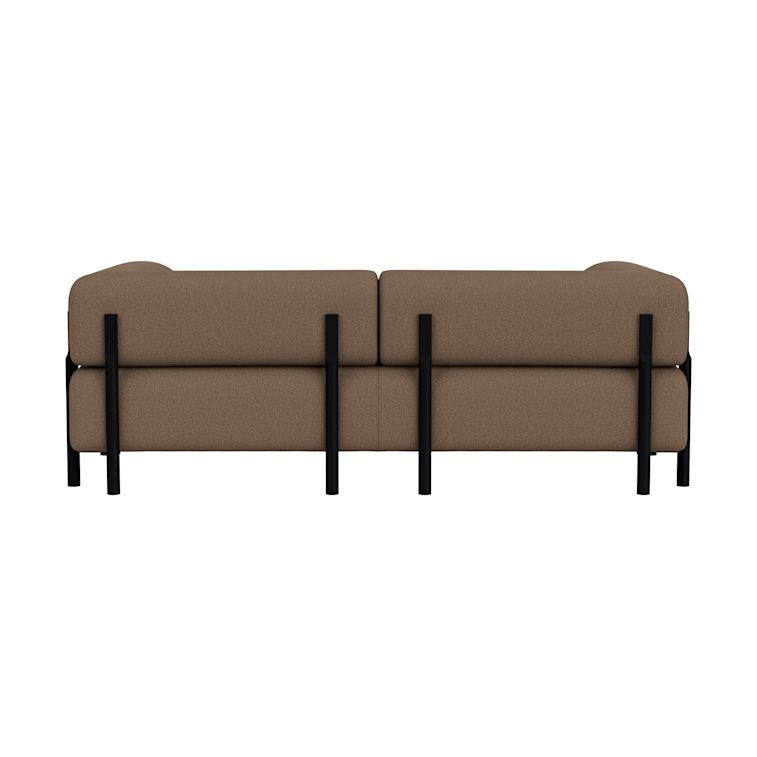 Palo 2-seater Sofa with Armrests, Autumn 361/Black , Art. no. 90730 (image 4)