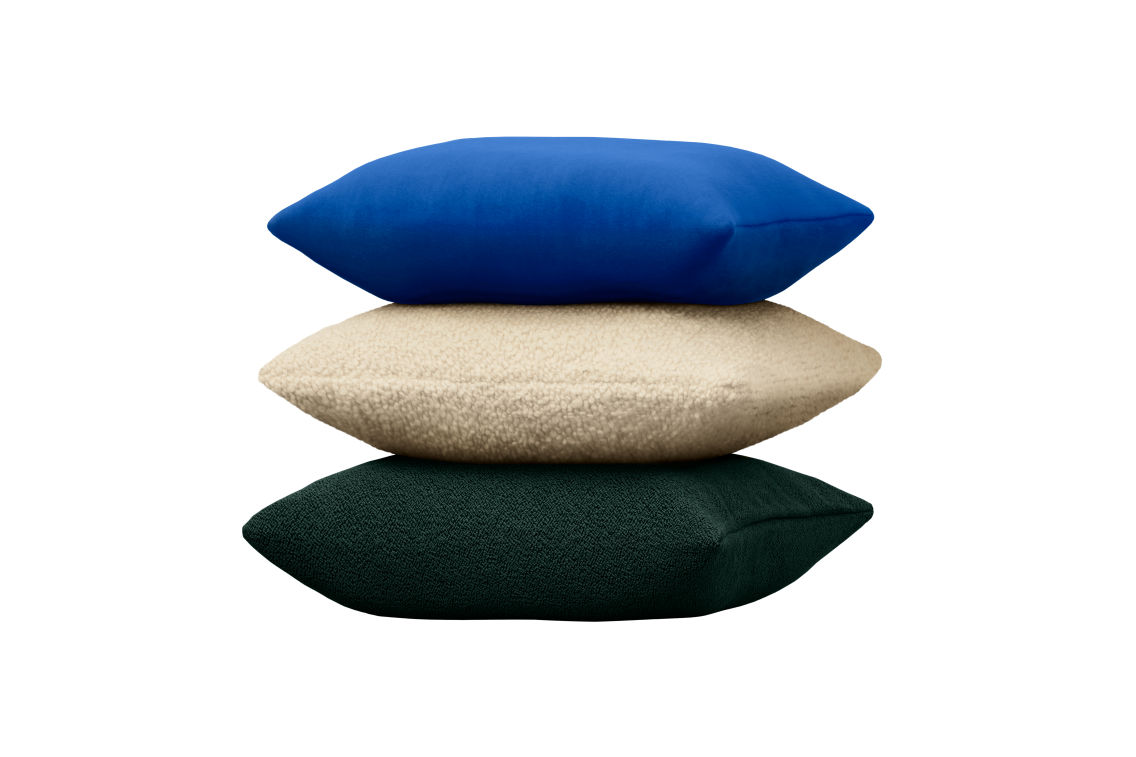 Velvet Cushion Medium, Light Blue, Art. no. 30783 (image 4)
