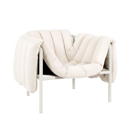 Puffy Lounge Chair, Natural / Cream (UK)