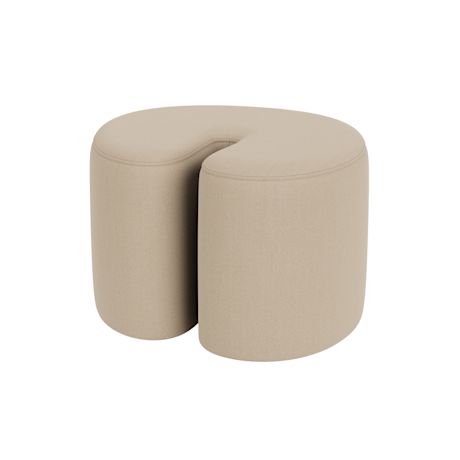 Palma Pouf Small, Steelcut 3 0240
