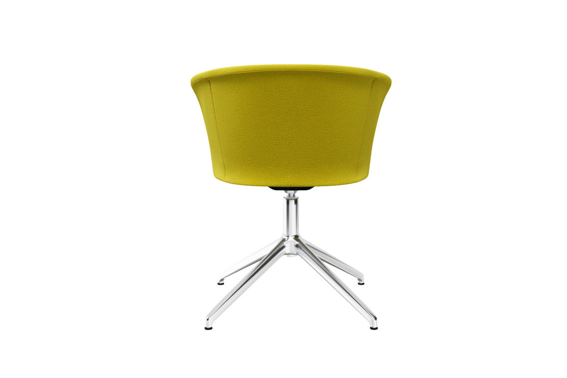 Kendo Swivel Chair 4-star Return, Tivoli / Polished, Art. no. 20204 (image 4)