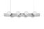 Knuckle Linear Chandelier, Brushed Aluminum, Art. no. 20463 (image 3)