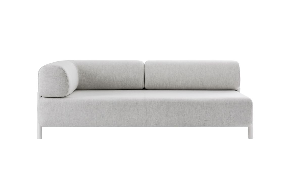 Palo 2-seater Sofa Chaise Left, Chalk, Art. no. 12921 (image 1)