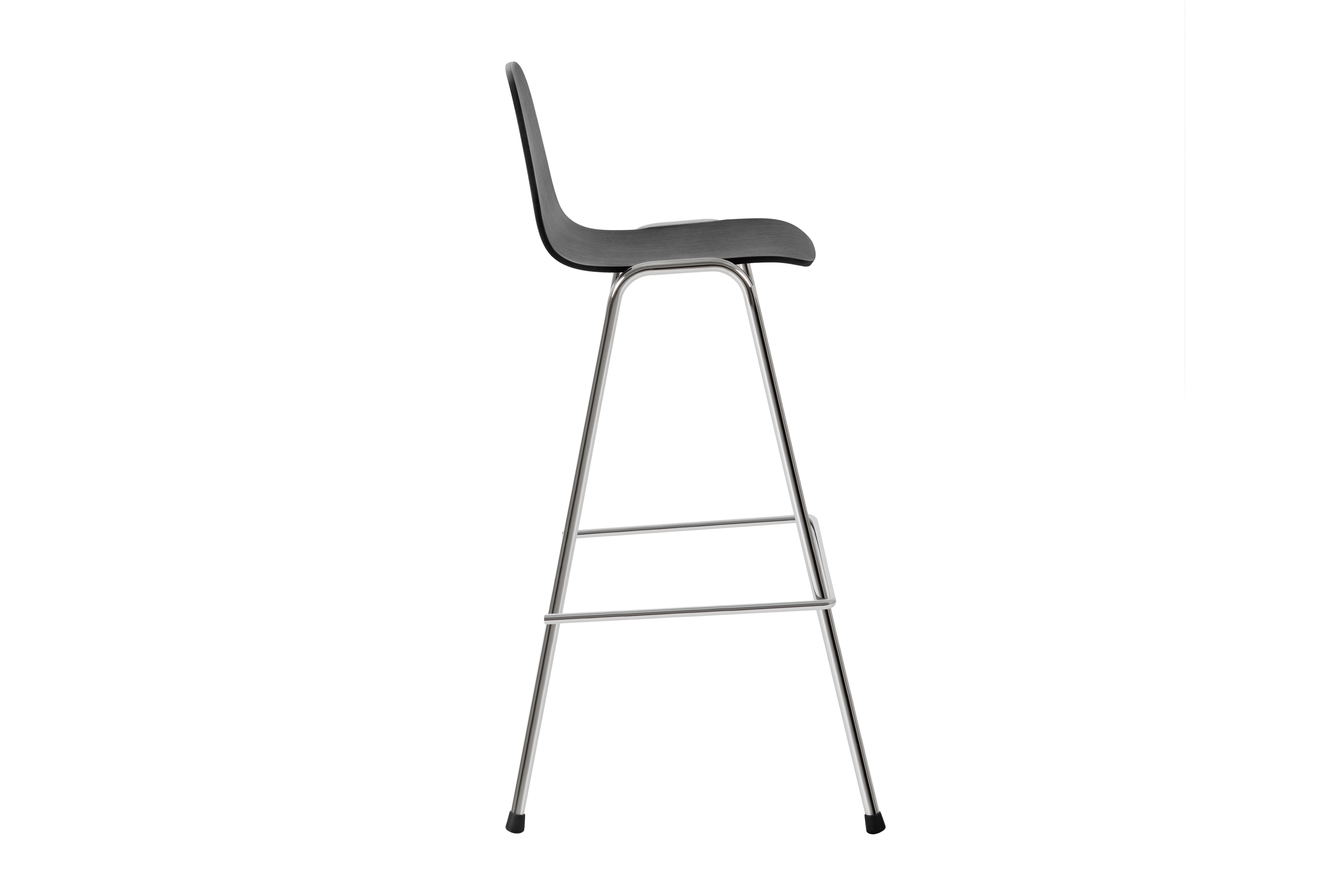 Touchwood Bar Chair, Black / Chrome, Art. no. 20161 (image 3)