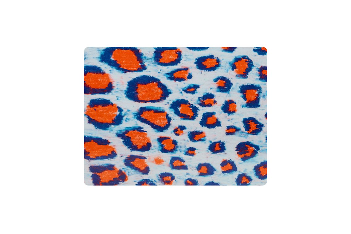 Monster Placemat (Set of 2), Coral / White / Ultramarine Blue, Art. no. 31534 (image 1)