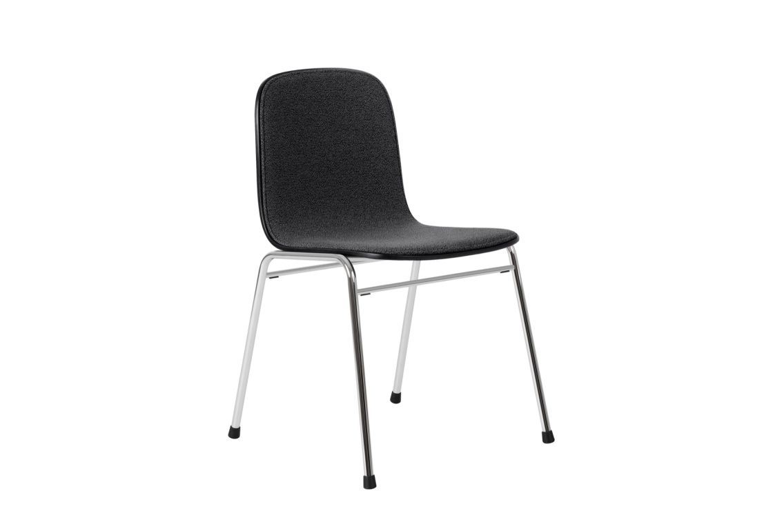 Touchwood Chair, Graphite / Chrome, Art. no. 20126 (image 1)