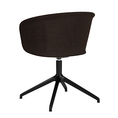 Kendo Swivel Chair 4-star Return, Rosewood / Black