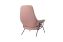 Hai Lounge Chair + Ottoman, Pink, Art. no. 20098 (image 2)