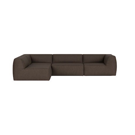 Great 3-seater Sofa Corner Left, Safire 0003